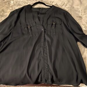 3x black top with gold accent